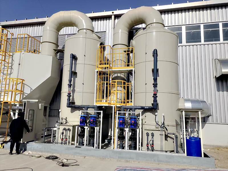 废气塔化工泵案例